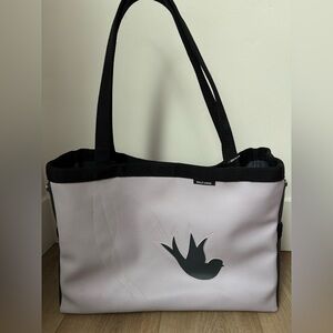 Holly Aiken Light Purple Grey Custom Tote Bag
